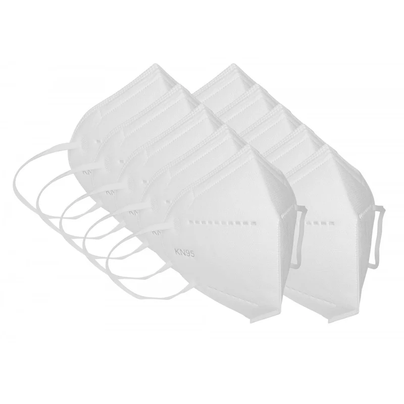 Masque respirateur KN95 - Boîte de 10 - Produits à utiliser contre le coronavirus (COVID-19)