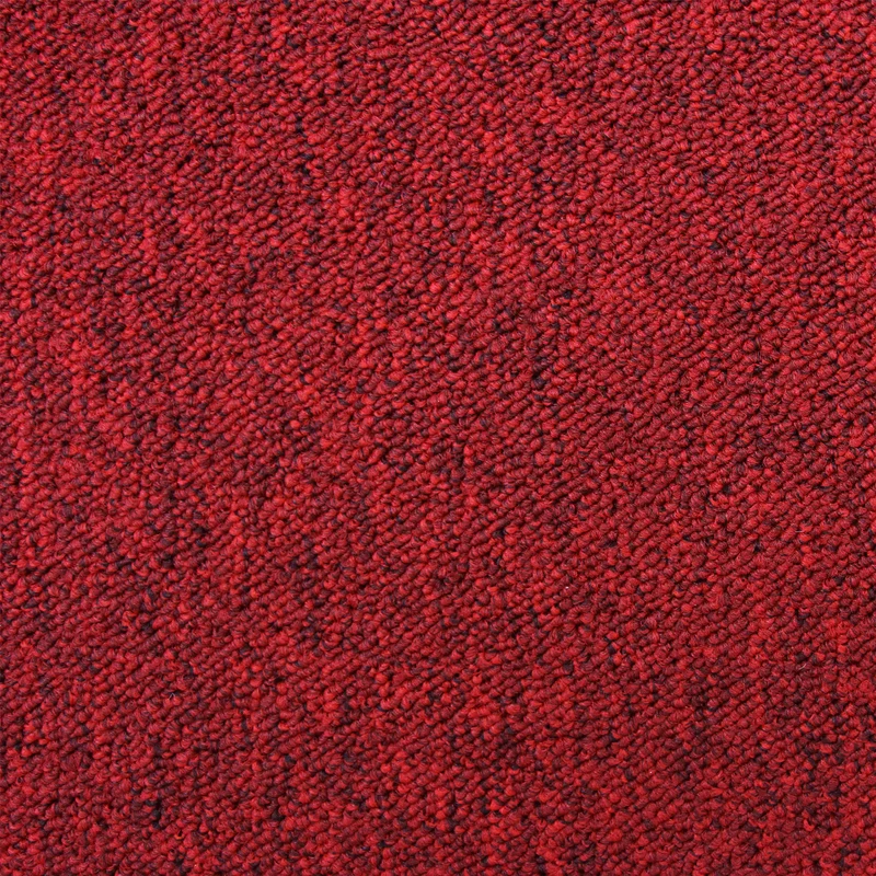 40 x Dalles de Moquette Couleur Rouge Écarlate 50 x 50 cm (10m²)