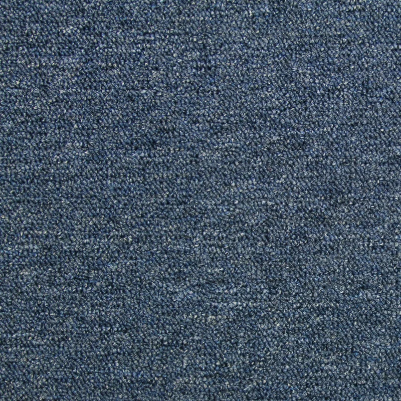 40 x Dalles de Moquette Couleur Bleu Tempête 50 x 50 cm (10m²)