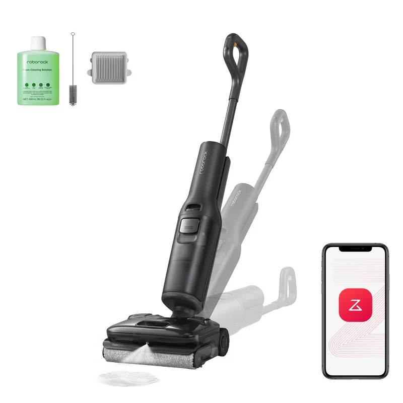 Aspirateur laveur Roborock F25 ACE Pro avec nettoyage JetFoaming™