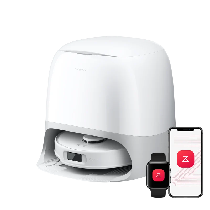 Roborock Qrevo Curv S5X Série robot aspirateur laveur avec station d’accueil multifonctionnelle 3.0