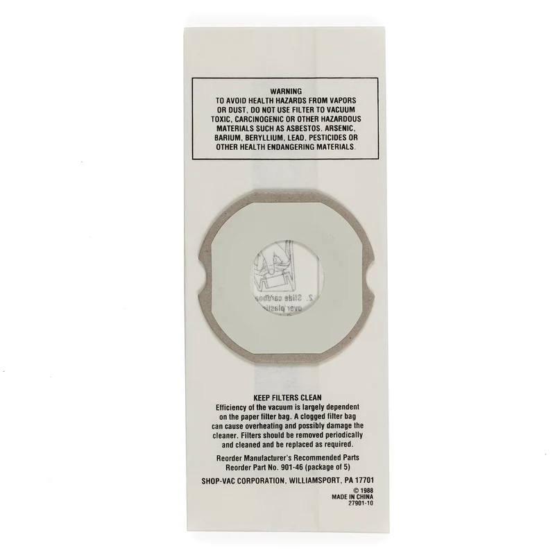 Shop-Vac® Hippo Disposable Filter Bags