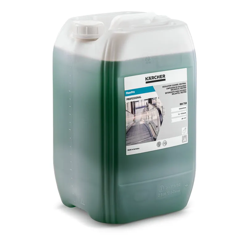 NETTOYANT POUR ESCALATORS FLOORPRO RM 758, NEUTRE, 20L